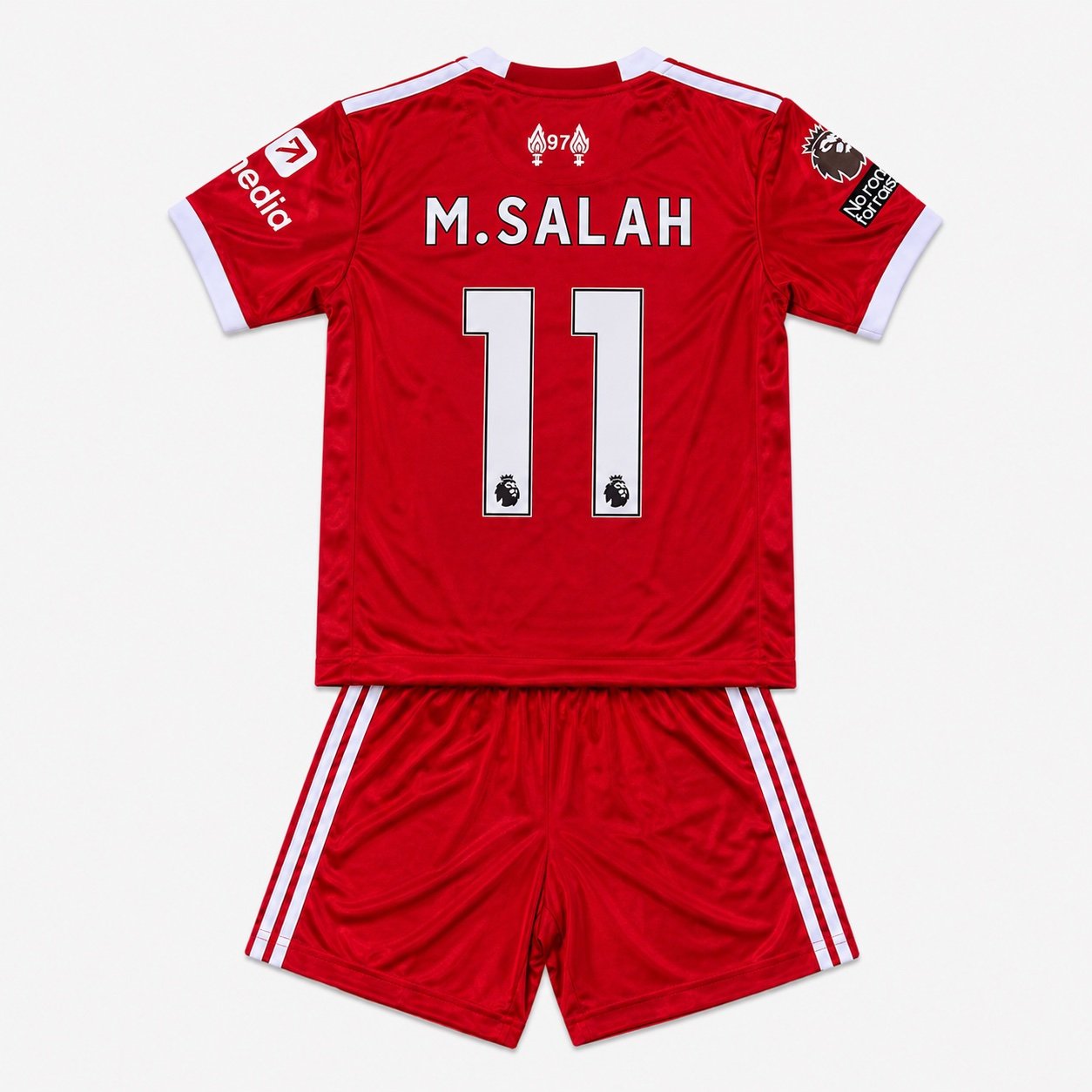 Liverpool 2025/26 Kinder Home Trikot Set M. Salah #11 – Rot – Bild 2