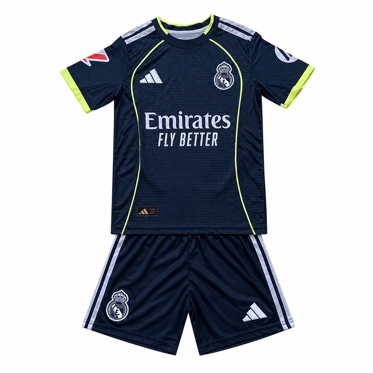 Real Madrid Away Mbappé #10 Kinder 2025/26