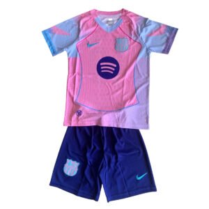 FC Barcelona 2024/25 Kinder Konzept Trikot Set Lamine Yamal #10 – Pink