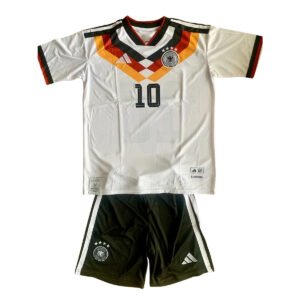 DFB Deutschland WM 2026 Kinder Home Trikot Set Musiala #10 –  Weiß