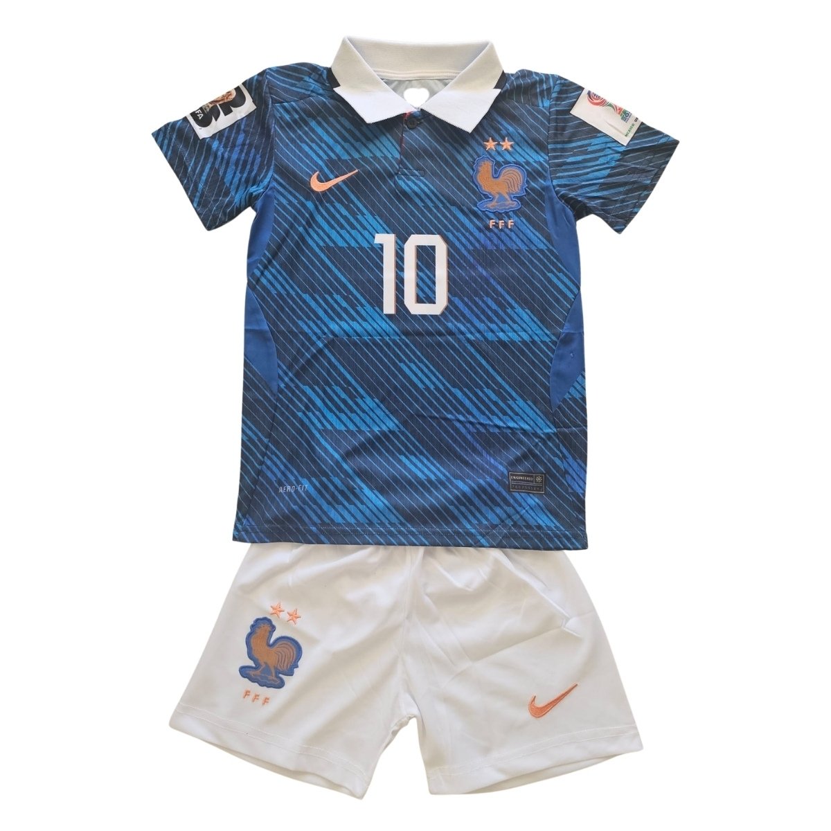 Frankreich Home Mbappé #7 Kinder WM 2026